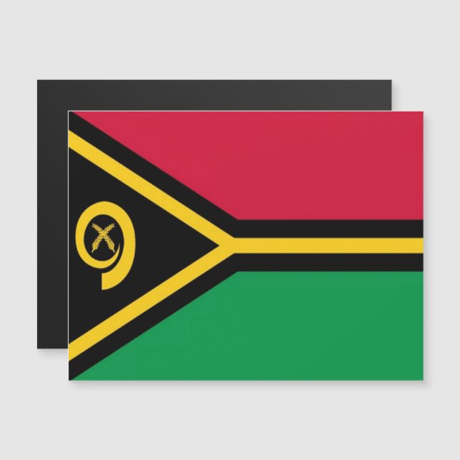 Vanuatu - Bandeira - (Frente/Verso)