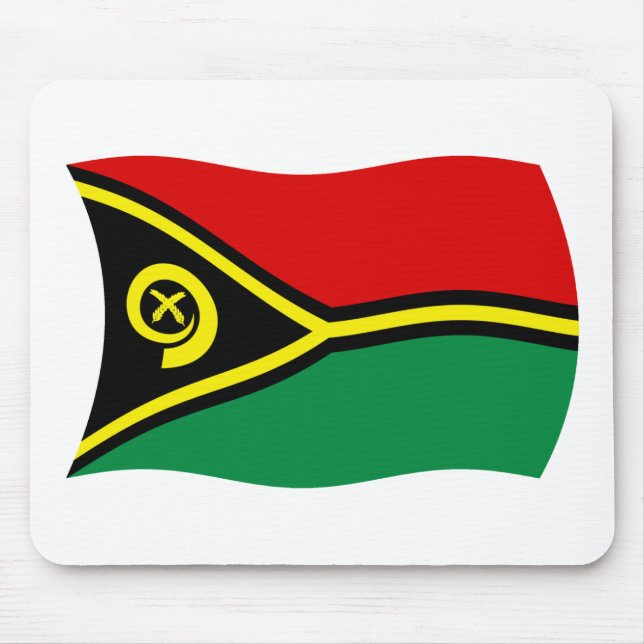 Vanuatu Flag Mousepad (Frente)