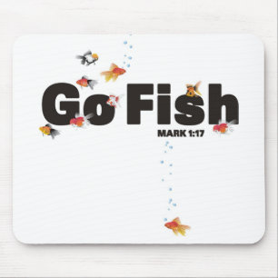 Vão os peixes Mousepad