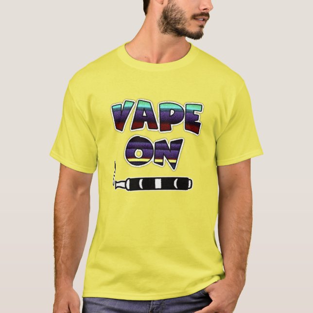 Vape Em T-Shirt Pró-Vaping (Frente)