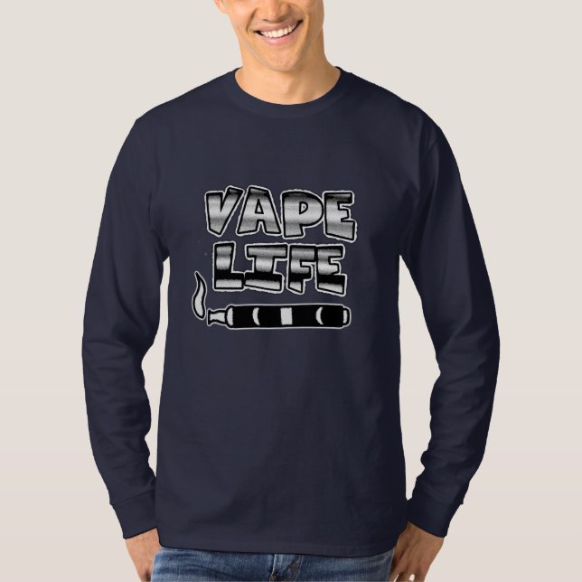 Vape Life Pro-Vaping T-Shirt (Frente)