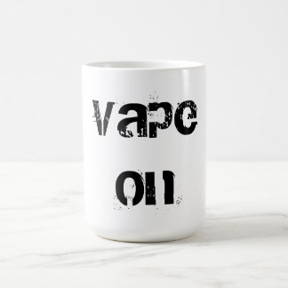 Vape na caneca de café