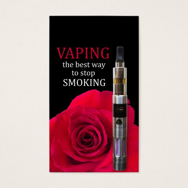 Vaping e rosa (Frente)