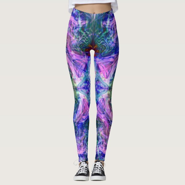 Vapores Coloridos 2 Leggings (Frente)
