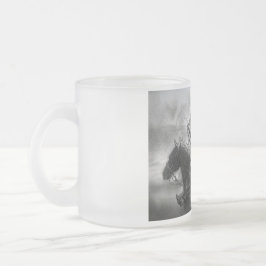 Vaqueiro na caneca Roping do copo de café de Frost