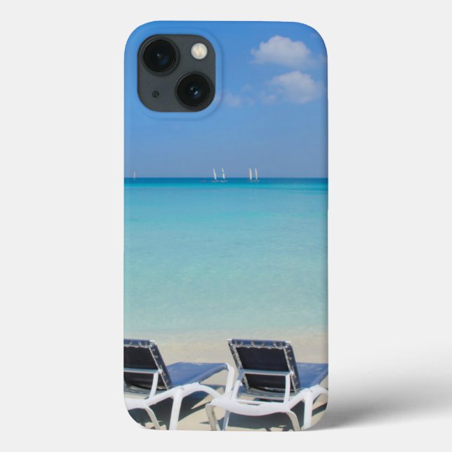 Varadero, Cuba. Cadeiras De Areia E Praia (Verso)
