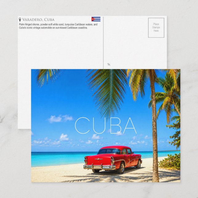 Varadero, Cuba cartão postal de viagem (Frente/Verso)