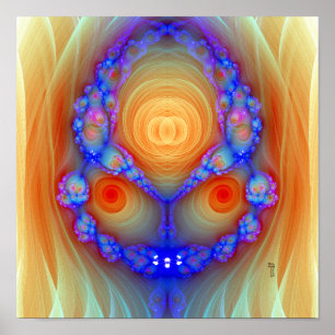 Variação do Fury 2 (12" x 12") Art Impressão