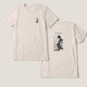 variações objet_5 na camiseta topázio