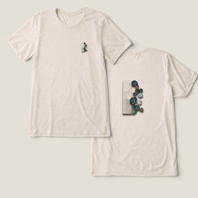 variações_objet_5 na camiseta topázio (Design Frente e Verso)