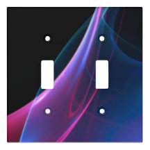 Varredura magenta e azul sonhadora de Techno