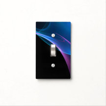 Varredura roxa e azul sonhadora de Techno