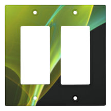 Varredura verde e amarela sonhadora de Techno