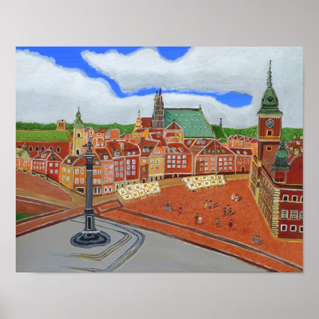 Varsóvia, Polônia Poster (Frente)