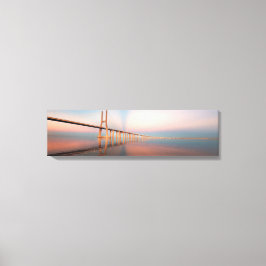 Vasco da Gama Bridge Canvas Arte Panorâmica