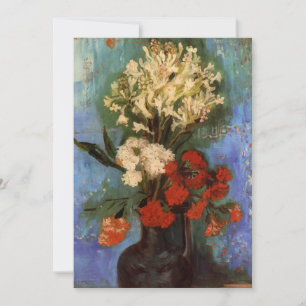 Vase com cravos por Vincent van Gogh