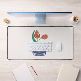 Vase Moderno com Tulipas | Arte Floral Estática