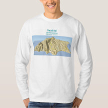 Vasilitsi - Mapa de Panorama 3D - T-Shirt Manga Lo