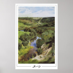 Vasily Polenov Poster de Arte Zedign #43