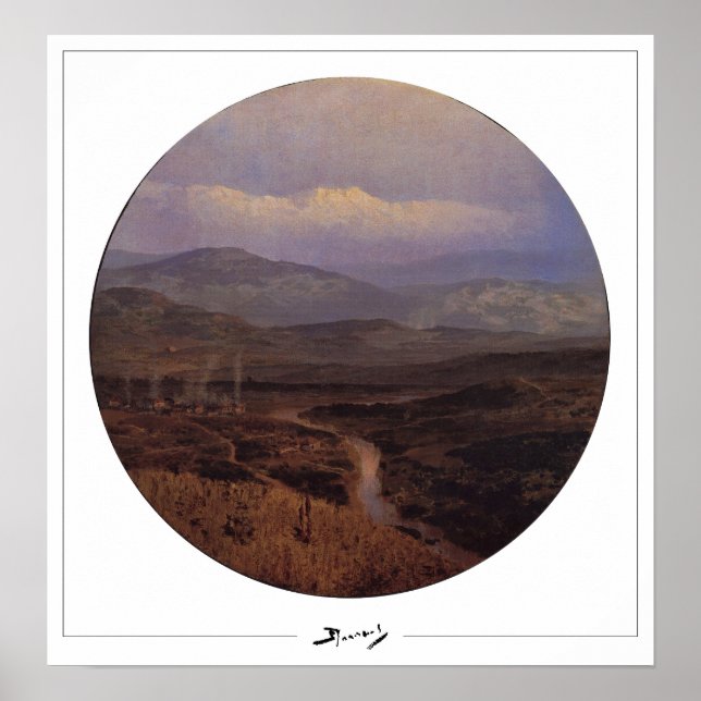 Vasily Polenov Zedign Art Poster nº 180 (Frente)