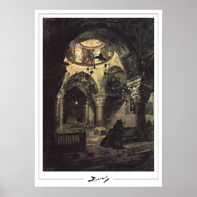 Vasily Polenov Zedign Art Poster nº 184 (Frente)