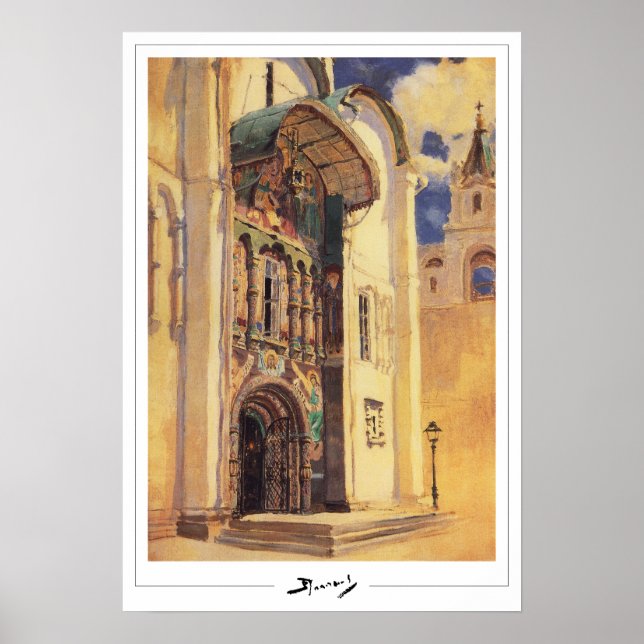 Vasily Polenov Zedign Art Poster nº 26 (Frente)