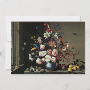 Vaso de Flores Perto de uma Janela, Balthasar van 