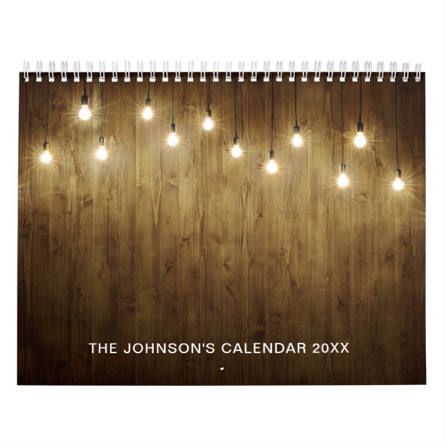 vazio 2026 Calendário de Fotografias Personalizado (Capa)