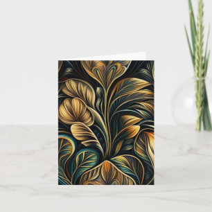 Vazio art nouveau 14 cartão