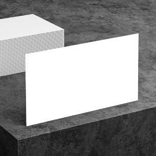 Vazio Cartões de visitas brancos laterais