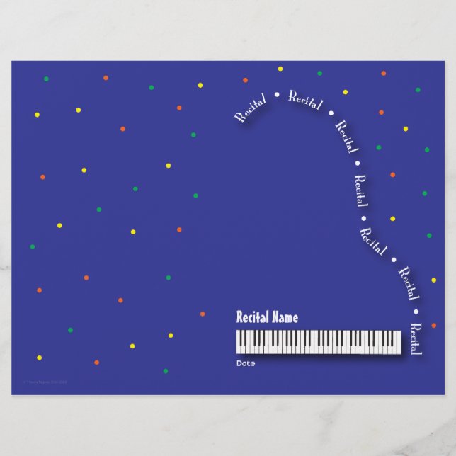 Vazio de Considerando do Piano Azul (Frente)