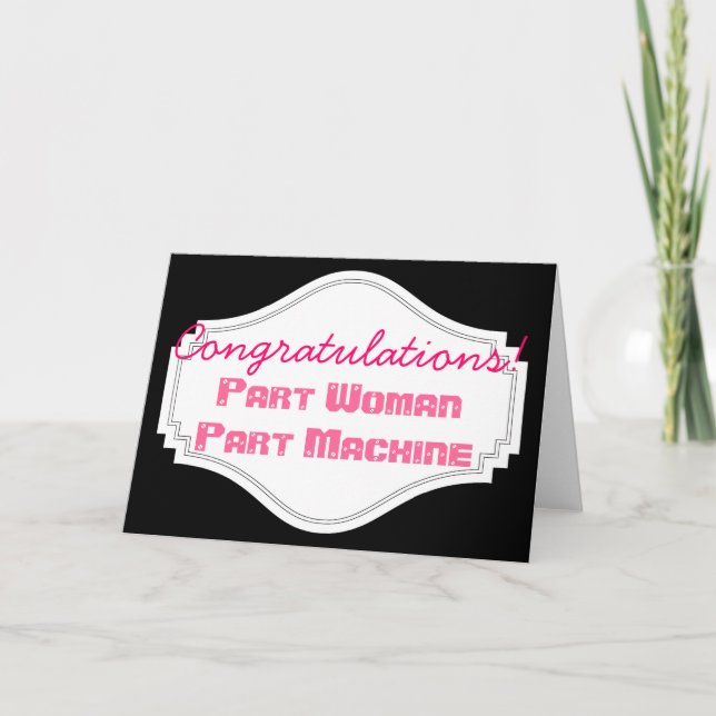 Vazio de substituição do joelho feminino: Cartão (Frente)