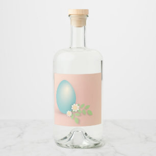 vazio floral pastel de ovos felzs pascoa