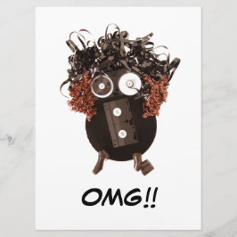 Vazio Fofo Legal Divertido Nossa! Mídia Analógica