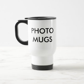 Vazio Personalizado de Caneca de viagem de Fotogra