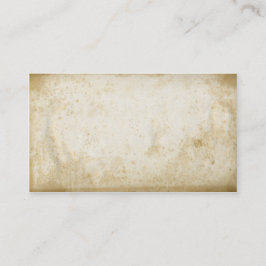 Vazio Vintage Grungy Stainy Paper Cartões de visit