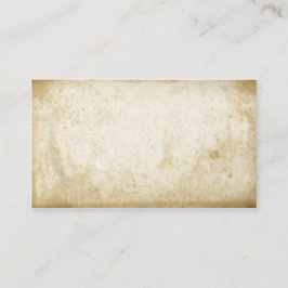 Vazio Vintage Grungy Stainy Paper Cartões de visit