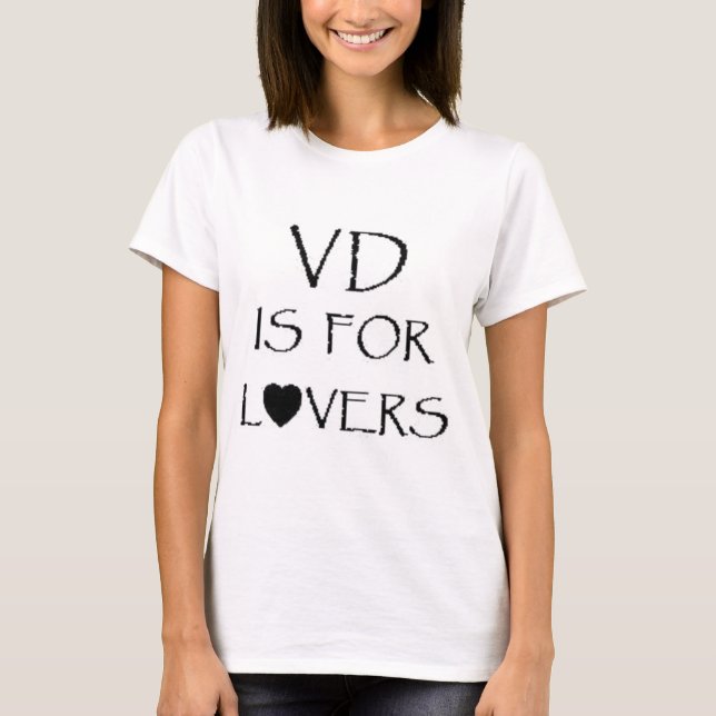 VD é para o t-shirt dos amantes (Frente)