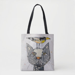 Vê O Pássaro? Bolsa Tote