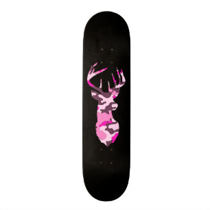Veado de Camo Rosa / skate