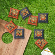 Veado de Cauda Branca e Sacos de Cornhole Camuflad