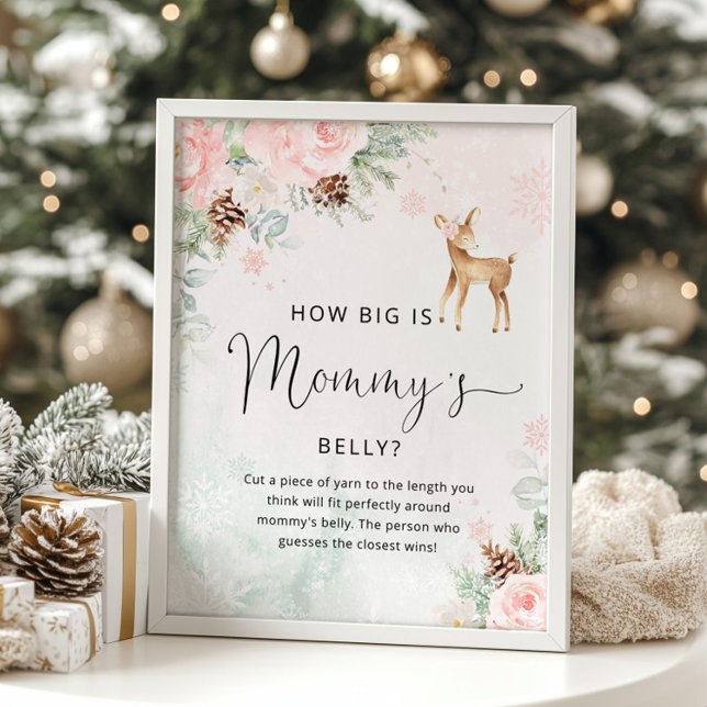 Veado-de-inverno, o tamanho do poster do jogo de b (Criador carregado)