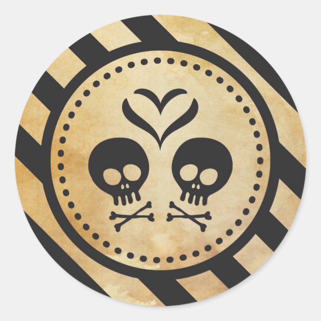 Vedantes de envelopes de Halloween e adesivos de f (Frente)