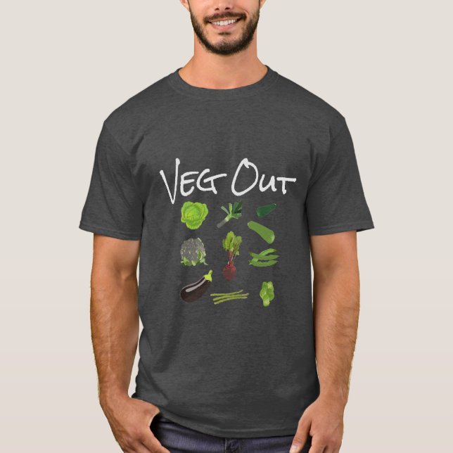 Veg Out T-Shirt (Frente)