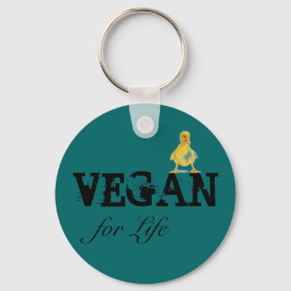 Vegan for Life Chaveiro