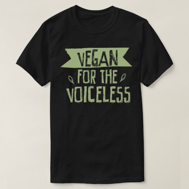 Vegan for the Voiceless Save Animals Pullover  (Frente do Design)
