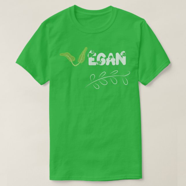 Vegan T-Shirt (Frente do Design)