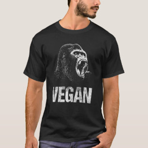 Vegan T-Shirt Legal e Comida Vegetariana Tee 1