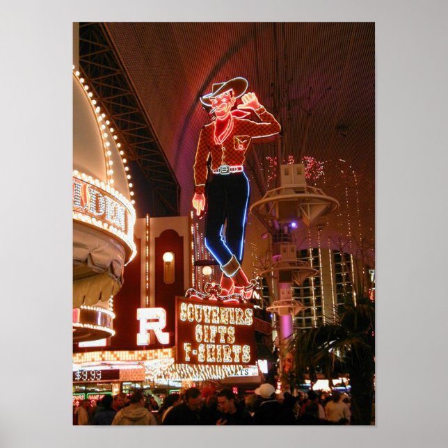 Vegas Vic Poster (Frente)