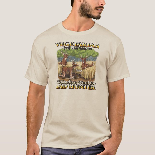 Vegetarian Definition T-Shirt (Frente)